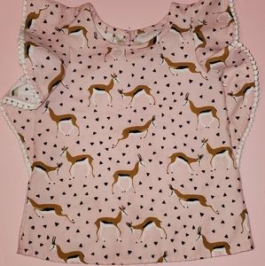 Blouse featuring Gazelles